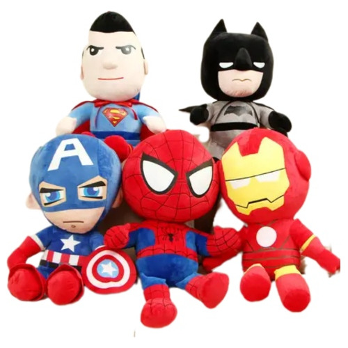 Peluches Spiderman Batman Superman Ironman Capitán América