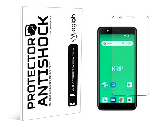 Protector De Pantalla Antishock Krip K6