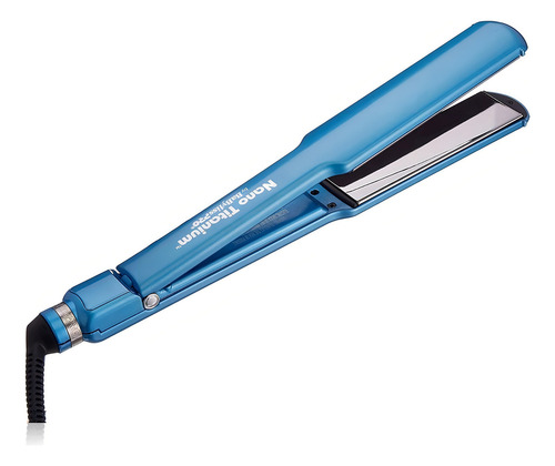 Plancha Babyliss Nano Titanium 2 Ultra Delgada Color Negro/plata 220v