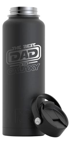 Termo The Best Dad In The Galaxy 40oz Original Grabado Laser