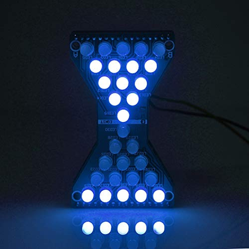 Kit De Práctica De Soldadura Con Led Gikfun Con Forma De Rel