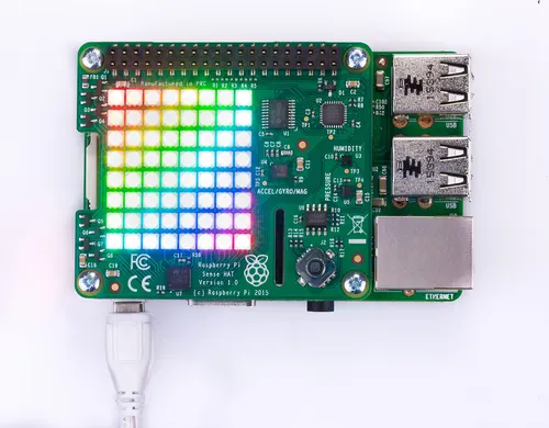 Raspberry Pi Sense Hat Con Sensores Y Led Rgb 8x8