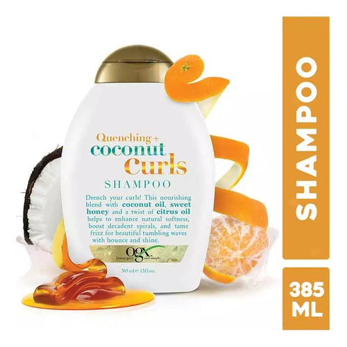 Ogx Shampoo Coconut Curls 385 Ml