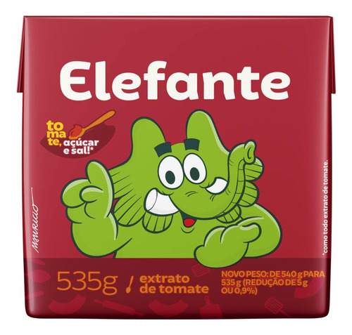 Extrato Tomate Elefante 535g