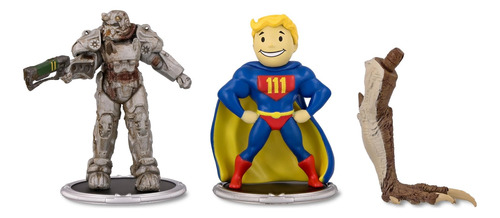 Set De Minifiguras Fallout T-60 Power Armor & Vault Boy 3
