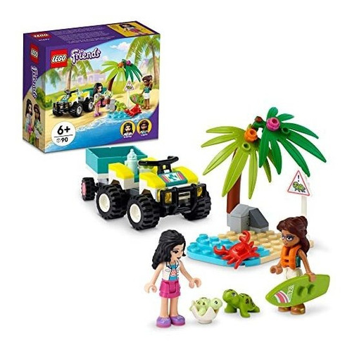 Vehículo De Protección De Tortugas Lego Friends 41697 Edific