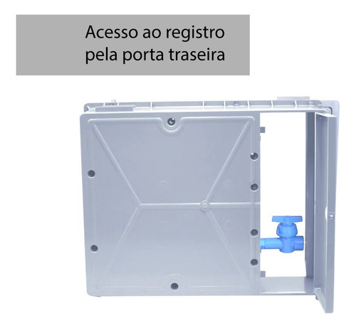 Caixa Padrão Uma Sabesp Para 01 Ou 02 Hidrômetros Strahl