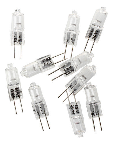 Bombillas Halógenas Transparentes Tipo Cápsula Jc G4 De 12 V