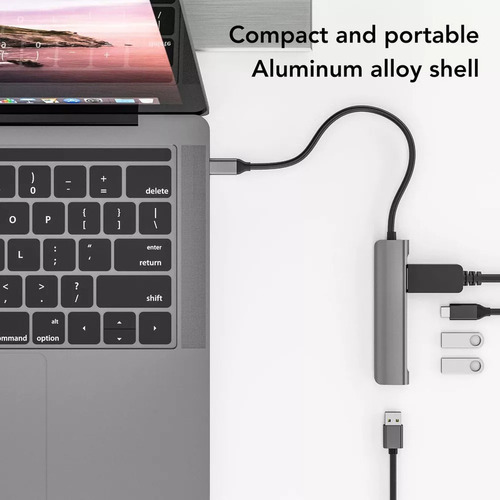 Hub Usb C Adaptador Usb C Para Displayport Tipo C Para Displ
