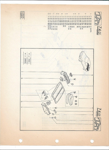 Imagen 5 de 5 de Grilla Parlante Tapa Baúl Original R11 (juego Izq/der)