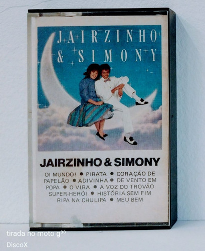 Jairzinho & Simony - Fita Cassete Original K7