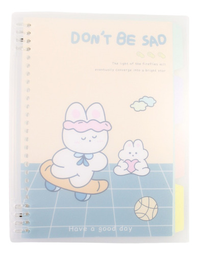 Caderno Fichário Don´t Be Sad B5