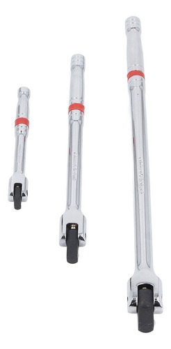 Juego De 3 Barras Rompedoras Con Llave Larga, 1/4 Pulgadas,