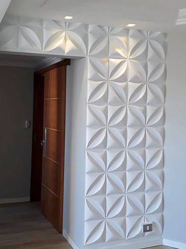 Placas Ilove3d Revestimento 3d De Parede 50x50cm Alto Relevo