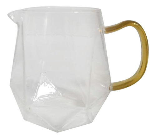 Jarra De Crema De Vidrio Pequeña Con Asa, Vertedor De 300ml