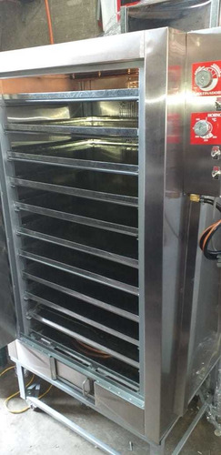 Horno Panadero Pastelero En Acero Inox 8 10 Bandejas Vap Ven