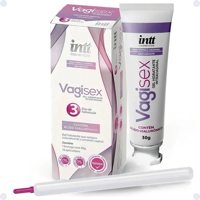Vagisex Gel Hidratante Restaurador Íntimo Intravaginal 30g Sabor Sem Sabor Vagisex Gel Hidratante Restaurador Íntimo Intravaginal 30g Sabor Sem Sabor