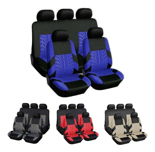 Cubierta Universal De Asiento De Coche 9pcs/set