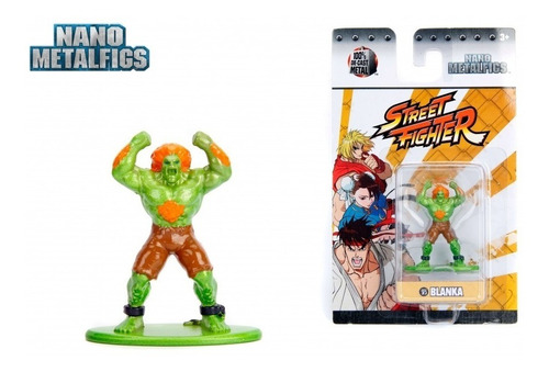 Figuras Street Fighter Ryu - Ken Metalicas - Nano Metal Fig