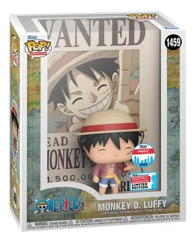Funko Pop! One Piece Poster Wanted Monkey D. Luffy (1459)