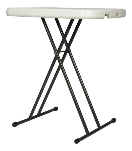Mesa Plegable De 65.8 X 45.5 Cm Blanca The Home Depot