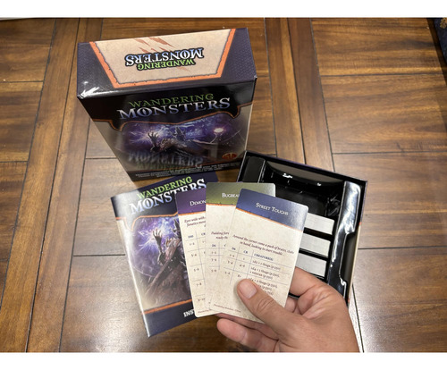Juego De Cartas Nord Games Wandering Monsters 5e Rpg Con 300