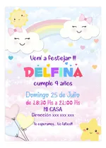 Comprar Lluvia De Amor Tarjeta Invitación Digital Imprimible Whatsap