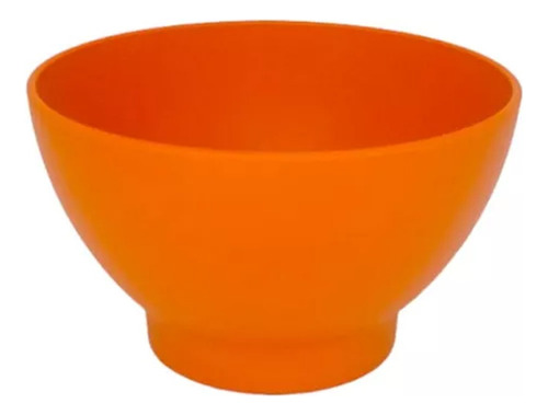 Bowl Cuenco Coza 500 Ml Plastico De Calidad Premium Color Naranja