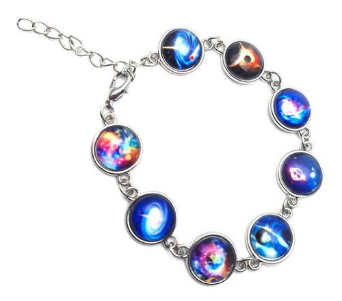 Pulsera Planetas Galaxia Luminosa + Estuche Dayoshop