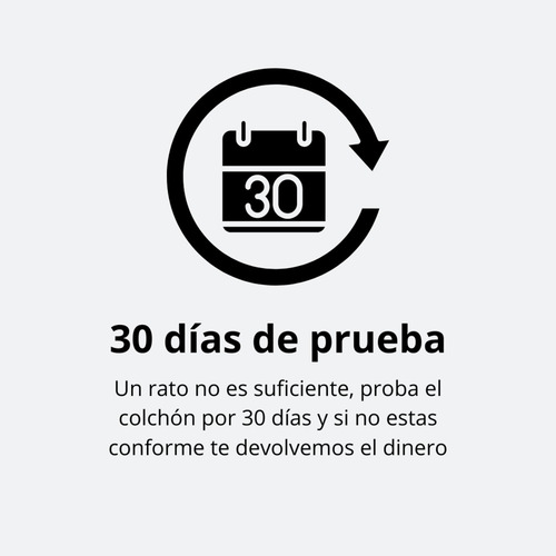 Colchón Silver Resortes 25cm De Dos Plazas (140x190) En Caja Blanco