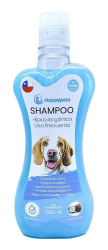Shampoo Uso Frecuente  Para Perros 500ml Happypets