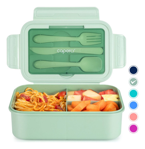 Caperci Lonchera Clasica Bento Para Adultos Y Ninos Mayores,