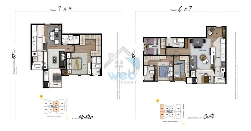 Evolve - Apartamentos De Alto Padrão No Bairro Cristo Rei, Com Excelente Acabamento E Entrega Prevista Para Junho De 2021. - Ap00483 - 69307930