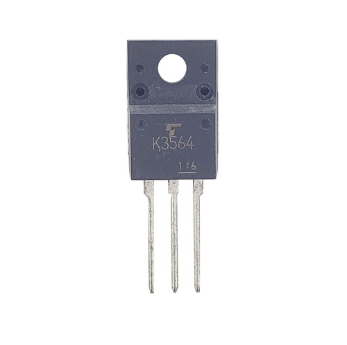 Transistor 2sk3564 K3564 Mosfet Canal N 900v 3a To220sis