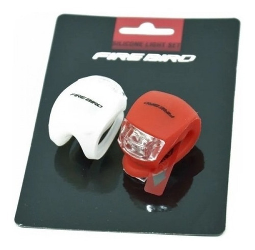 Imagen 3 de 6 de Kit Luces Led Bicicleta Silicona Firebird. En Gravedadx