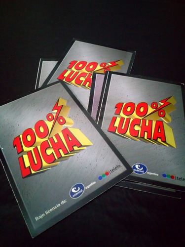 Cartas 100% Lucha - 7 Cartas