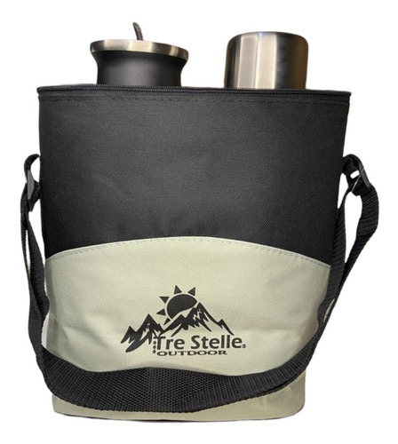 Bolso Matero Mate Tre Stelle Porta Termo 1 Lt Camping Viaje