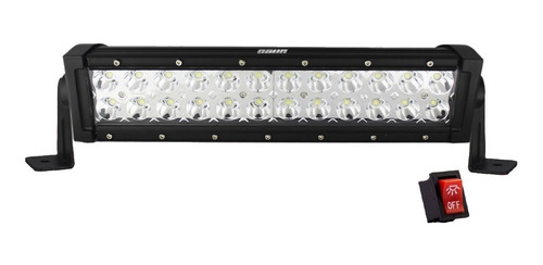 Barra De Led Osun 14pulgadas 72w Jeep Gruas Montacarga Motos