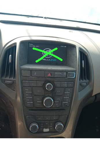 Stereo Con Bisel (sin Pantalla) Buick Verano 2012 Usado.