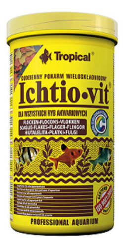 Ração Tropical Ichtyo-vit P/ Peixes Ornamentais - Flocos