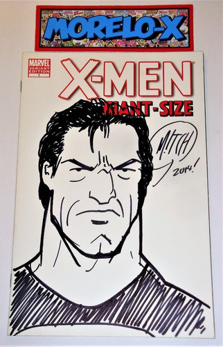 Punisher  Fast Sketch  - Dibujado Y Firmado Por Mitch Gerads