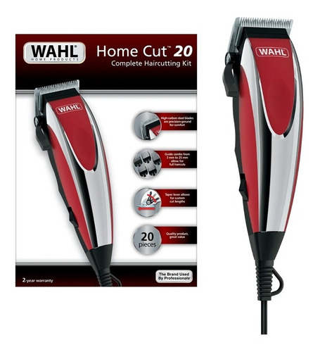 Cortadora Profesional Wahl Home Cut Kit 20 Piezas Local 