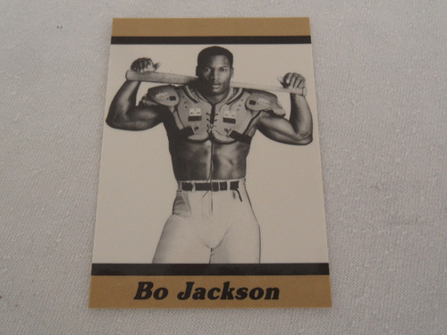 Bo Jackson 1990 Tarjeta Promocional