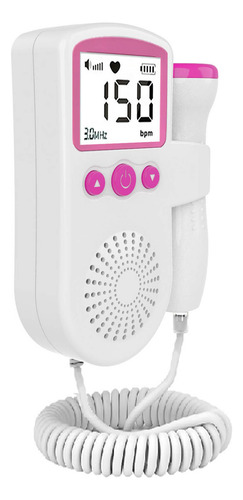 Monitor Fetal Doppler Para Escuchar Latidos Bebe Ultrasonido