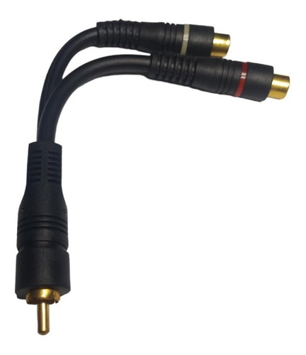 Cable Rca Macho A 2 Rca Hembra.