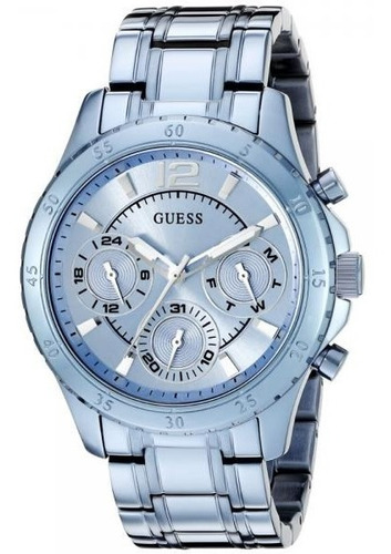 Reloj Guess Para Mujer U0704l2 Color Azul Cielo Con Tablero