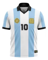 Comprar Camiseta Ch1 Dm10 Maradona Licencia Oficial Argentina Asfl70