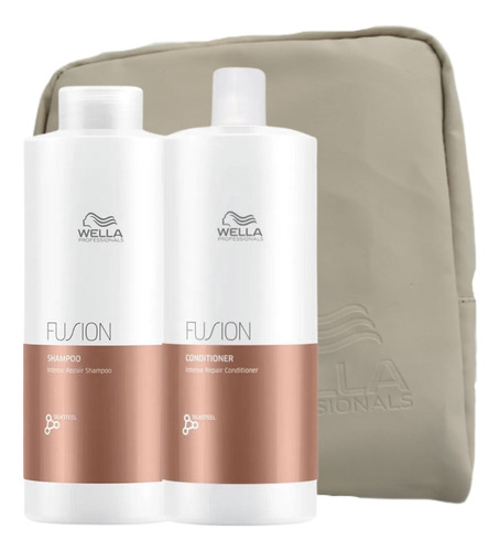 Duo Shampoo Wella Fusion 1000ml - L a $230250