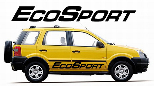 Adesivo Faixa Lateral Ford Eco Esport Ecosport 4918