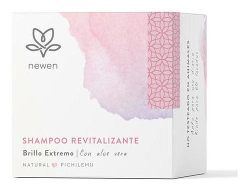 Shampoo Solido Revitalizante Con Aloe Vera Newen
